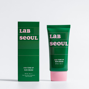 [JH Science] LAB SEOUL ฮัน โทนอัพ ซันครีม 50 มล. มิเนอรัล เฮอร์เบิล SPF50+ PA+++ ไบรท์เทนนิ่ง ดูอัล ฟิลเตอร์ ยูวี ซันสกรีน ครีม - Product Image 3
