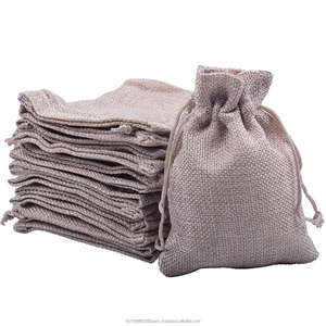 Sacs en toile de jute 100 % naturels, écologiques, réutilisables et durables pour pommes de terre, riz, légumes et emballage cadeau 5x7 – Sacs exclusifs JF - Product Image 2