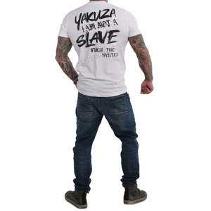 Camiseta de Manga Corta para Hombre, Corte Regular, Elástica, Transpirable, Ligera, de Secado Rápido, Tejido Sedoso, 100% Algodón, Felpa Digital - Product Image 5