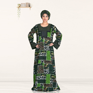 Caftán Abaya Modesto de Rayón, Manga Larga, Ropa Islámica, Elegante Estilo de Oriente Medio, Vestido Maxi para Eid y Ramadán, ODM - Product Image 3