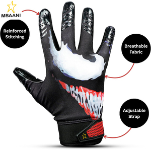 Gants de frappe de baseball Villain - Gants de frappe pour adultes Pittard Grip Skin Tight - Gants de frappe pour hommes à performance améliorée - Product Image 6