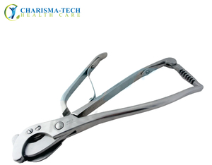 Pinza de Castración Veterinaria Hauptner Serra Emasculator Triple Crush Curva con Trinquete de Acero Inoxidable, Personalizable - Product Image 2