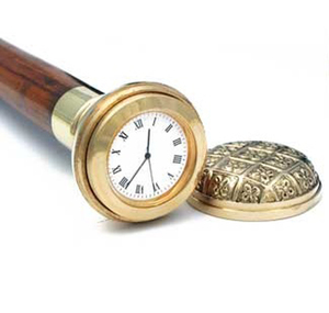 Bastón de Caminar Plegable Ergonómico con Incrustaciones de Latón, Bastón Masónico de Madera, Bastón Masónico de Madera de AYAANS - Product Image 4