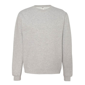 Sweat-shirts à col rond brodés avec logo personnalisé, sweat-shirts à manches longues en gros, sweat-shirts unis à col rond pour hommes - Product Image 1