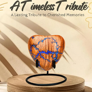 Classic Rosewood Memorial Urn for Human Ashes Decorative Wooden Urn for Home Memorial Display by AYAANS - Product Image 3