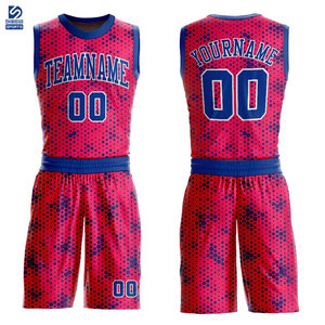Nouvelle collection d'été très demandée : Ensemble de vêtements de sport respirant, léger et à séchage rapide, uniforme de basketball avec impression par sublimation - Product Image 2