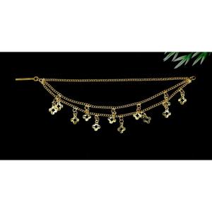 Cadena de oreja chapada en oro de nuevo diseño para compromiso estilo de regalo de boda Ideas tradicionales indias para ocasiones festivas de boda - Product Image 2