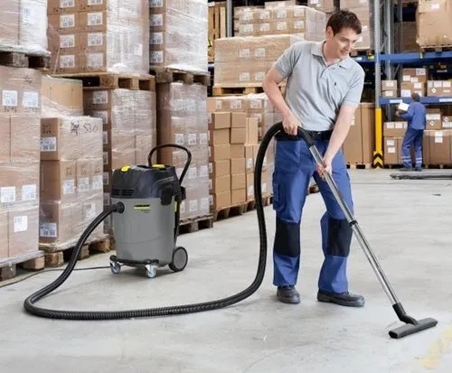Advanced Cleaning Solution NT 65/2 AP Professional Wet & Dry Vacuum Cleaner | Industrial Machine for Construction Warehouses