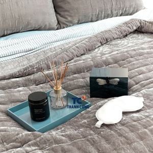 HOT TRENDY Plateau en laque MDF écologique de luxe de tous les jours pour cadeaux de salle à manger et décoration intérieure - Product Image 3