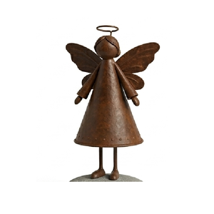 Nouvel Arrivage : Ornements de Noël de Luxe en Métal, Anges Suspendus, Décorations d'Arbre, Figurines Festives pour Fêtes et Décoration Intérieure - Product Image 3