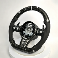 Volant en fibre de carbone forgé amélioré pour BMW F20 F21 F35 F30 F31 F34 F10 F11 F07 F18 F06 F12 F13 F01 F16 E90 E92