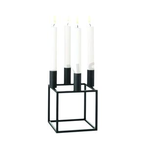 Metal <b>Candle</b> Holder Elegant Other Genre <b>Lanterns</b> & <b>Candle</b> Jars Luxury Design With <b>Black</b> Color Holder - Product Image 1