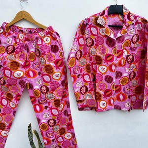 Pijama de Mujer con Estampado Animal, 100% Algodón, Manga Larga, para Verano y Otoño - Product Image 2