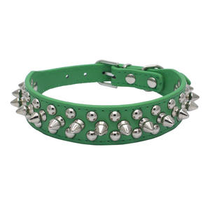 Collar de Cuero con Púas para Perro, Anti-Mordidas, Ajustable, Correa de Seguridad para Perros Pequeños, Medianos y Grandes, Pitbull, Bulldog, Boxer - Product Image 3