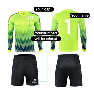 Maillot de football tendance en gros à prix compétitif OEM pour hommes, ensembles d'uniformes de football à manches longues, tenue de football - Product Image 5