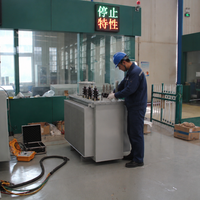 Transformateur de puissance triphasé immergé dans l'huile 400 kVA 10000 V/400 V avec changeur de tension sous charge pour postes de transformation et alimentation industrielle