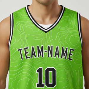 Nouvel ensemble d'uniformes de basketball unisexe pour adultes, entraînement et compétition, personnalisable avec nom d'équipe, absorbant la transpiration, respirant à 100% - Product Image 1
