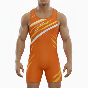 Singlet de MMA en polyester et élasthanne, sublimation, extensible, singlet de lutte, vêtements de sport très vendus, singlet de sport, débardeur de gym, 2026 OEM - Product Image 6