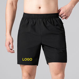 Men's Gray 100% Polyester Bermuda Shorts Solid Color Drawstring Waist Casual <b>Athletic</b> Shorts Pockets Breathable String - Product Image 4