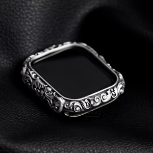 Caja de Reloj de Lujo con Incrustaciones de Diamantes Moissanite, Chapada en Oro Blanco, Estilo Hip Hop, Bisel Personalizado para Reloj de Hombre - Product Image 2