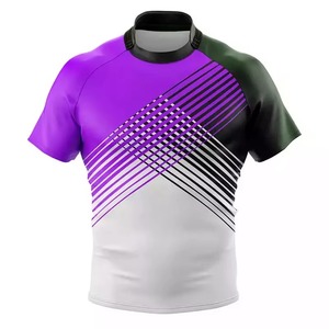 Fábrica que produce la última versión de camisetas de rugby sublimadas antiencogimiento, personalizadas, cómodas y transpirables. - Product Image 4