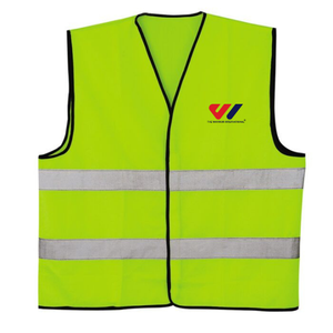 เสื้อกั๊กนิรภัยมาตรฐาน OEKO-TEX แบบมองเห็นได้ชัดเจน พร้อมซิปล็อคด้านหน้าและแถบสะท้อนแสงสีเงิน เสื้อกั๊กนิรภัยโพลีเอสเตอร์ระบายอากาศได้ - Product Image 3