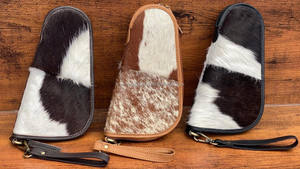 Hot Selling Cowhide <b>Gun</b> <b>Holsters</b> Inside Concealed Carry <b>Holster</b> Case Handmade 100% Genuine Leather Hand Carry Wristlet <b>Gun</b> Cover - Product Image 5