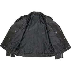 แจ็คเก็ตหนังผู้ชายดีไซน์ล่าสุด คุณภาพดีที่สุด ราคาขายส่ง สีตามสั่ง ปรับขนาดได้ - Product Image 3