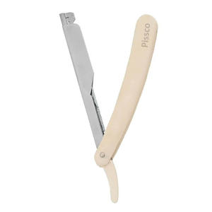 Rasoir personnalisé avec logo, rasoir droit en acier inoxydable, couteau à raser pliable avec bord droit, rasoir de barbier - Product Image 6