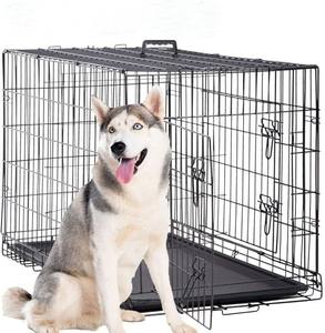 Caisse en fil métallique réglable en Offre Spéciale Cage pour chien de luxe Abri pour <span class=keywords><strong>animaux</strong></span> de compagnie stable et durable pour une utilisation extérieure - Product Image 1
