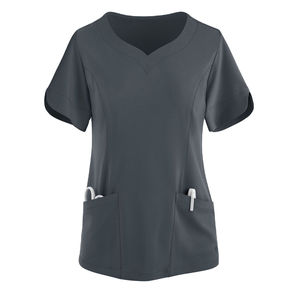 Uniformes Médicos Unisex Premium 2024, Blusas de Trabajo Médicas, Mezcla de Algodón, Tela Twill, Elásticas en 4 Direcciones, con Detección de Agujas, Uniformes de Enfermería para Hospital, Doctor - Product Image 1