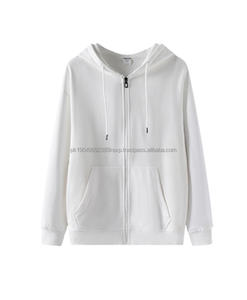 เสื้อฮู้ดซิปโอเวอร์ไซส์แบบยูนิเซ็กซ์ ปรับแต่งได้ ผู้ชาย ผ้าฝ้าย 100% เสื้อสเวตเชิ้ตแบบมีฮู้ดสองชั้น ดีไซน์มีซับใน คอตั้ง สำหรับฤดูหนาว ODM - Product Image 5