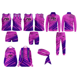 Ensemble de tenue de course sur mesure, confortable et sportif pour hommes, idéal pour les activités d'équipe athlétique. - Product Image 2