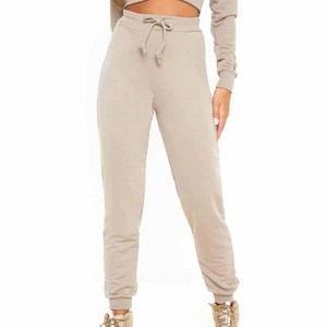 Private Label Comfortable Pullover <b>Tracksuit</b> Fit <b>Plain</b> New Arrival Winter Warm Women <b>Tracksuit</b> 2 Piece OEM Manufacturer - Product Image 3