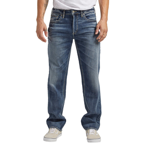 Pantalones Vaqueros Anchos de Mezclilla Azul Cielo para Hombre, de Alta Calidad, Estilo Urbano, Hechos en Pakistán, Venta al Por Mayor - Product Image 3