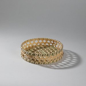 ตะกร้าไม้ไผ่ที่มีโครงสร้างยืดหยุ่นและแข็งแรง เหมาะสำหรับจัดระเบียบของใช้ในบ้านและสินค้าต่างๆ - Product Image 2