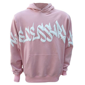 Sudadera con capucha y estampado suave en relieve, comodidad premium y un ajuste moderno para la moda urbana diaria. - Product Image 1