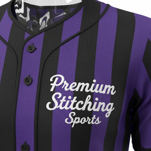 Nouveaux uniformes de baseball sur mesure de haute qualité avec appliqué 3D, tissu respirant, option nom d'équipe pour l'été, prix de gros - Product Image 5