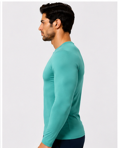 Sous-vêtement médical respirant unisexe à manches longues, séchage rapide, tissu tricoté doux, uniforme d'infirmière, hôpital - Product Image 3
