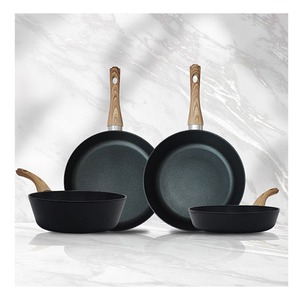 [Dearkit] Non-Stick Aluminum Frying Pan DK0002 Modern Design Sleek Kitchen Essential Cookware Collection <b>Set</b> - Product Image 3