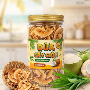 มะพร้าวอบกรอบรสหวานน้อย เหมาะสำหรับแบรนด์ขนมขบเคี้ยว ร้านค้าปลีก ผู้นำเข้าอาหาร และผู้ซื้อส่ง - Product Image 6