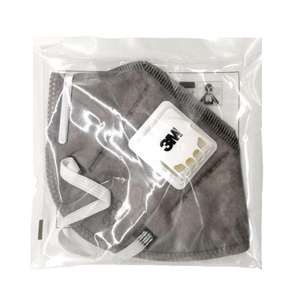 หน้ากากอนามัยแบบใช้แล้วทิ้ง 3M รุ่น 9541V พร้อมชั้นกรองคาร์บอนแบบแอคทีฟและวาล์วระบายอากาศ ผ้าไม่ถักทอ 5 ชั้น ป้องกันฝุ่นและกลิ่น - Product Image 6