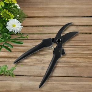 Tijeras de Podar de Jardín Multiusos de 7.5 Pulgadas, Negras, Lisas, de Acero Inoxidable Japonés con Mango de Plástico, las Más Vendidas - Product Image 5