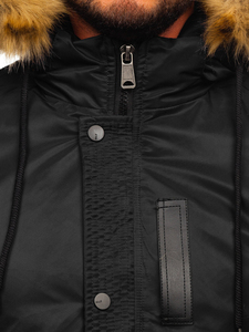 High Quality Winter Puff Padded Zip-Up Canvas Puffer <b>Jackets</b> for <b>Men</b> Women Windproof OEM Wholesale Quick Dry Breathable - Product Image 5