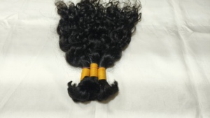 Lots de Cheveux Indiens Bruts Bouclés Type Bébé en Gros, Extensions de Cheveux Humains Non Traités 100% Alignés sur la Cuticule, Livraison Rapide - Product Image 5