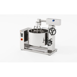 Induction Rotating Jacketed Steam Kettle Amicook 380V/440V Model compact kitchen utility powerful cooking jacketed motorized - Product Image 5