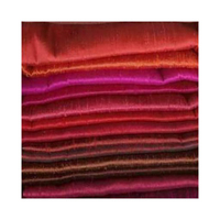 Hong Kong personnalisé 100% tissus de soie imprimé Dupioni tissu 10mm mousseline de soie chinoise pour mariage et robe sacs pour rideaux