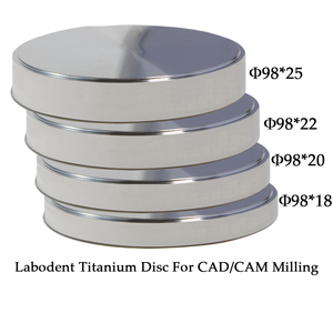 Disco de Titanio Clase I Labodent para Laboratorio Dental, con Conector Universal para Fresado CAD/CAM, Superventas - Product Image 4