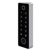 Control de Acceso por Huella Digital WiFi Tuya Económico, Control de Acceso con Teclado Digital Táctil Inteligente a Prueba de Agua IP66 con Sistema RFID