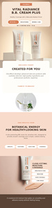 CELLMULA Vital Radiance B.B. Crème OBM hydratante, blanchissante, anti-rides, protection UV 50 ml pour tous types de peau - Product Image 2